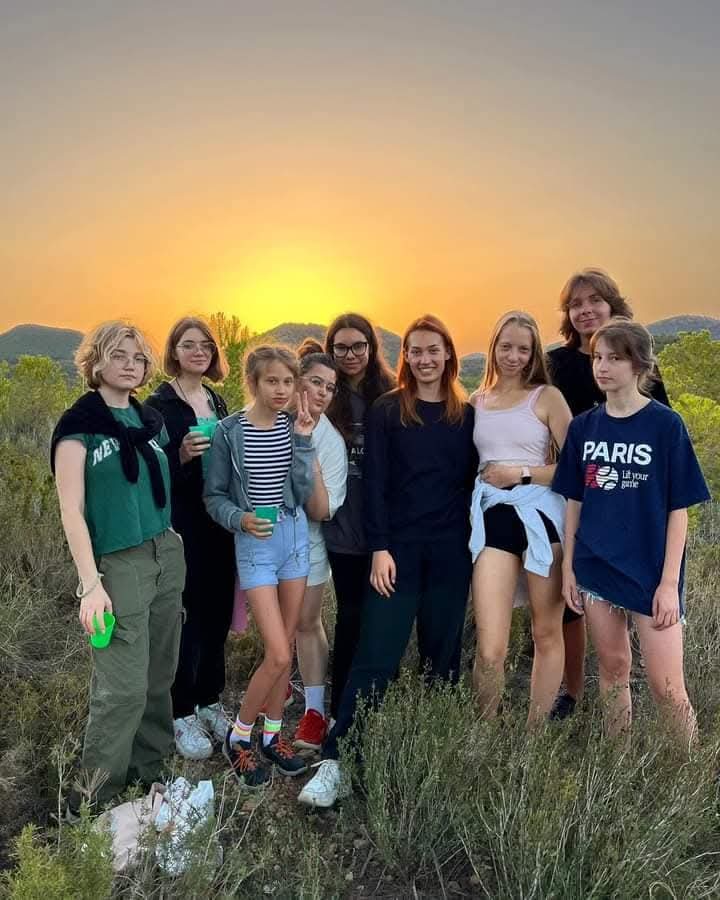 Участники лагеря Molino Musical