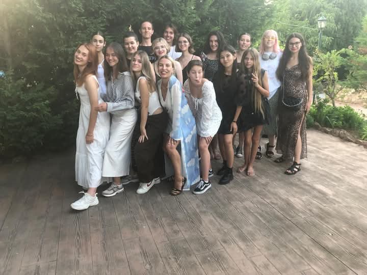 Хореография в лагере